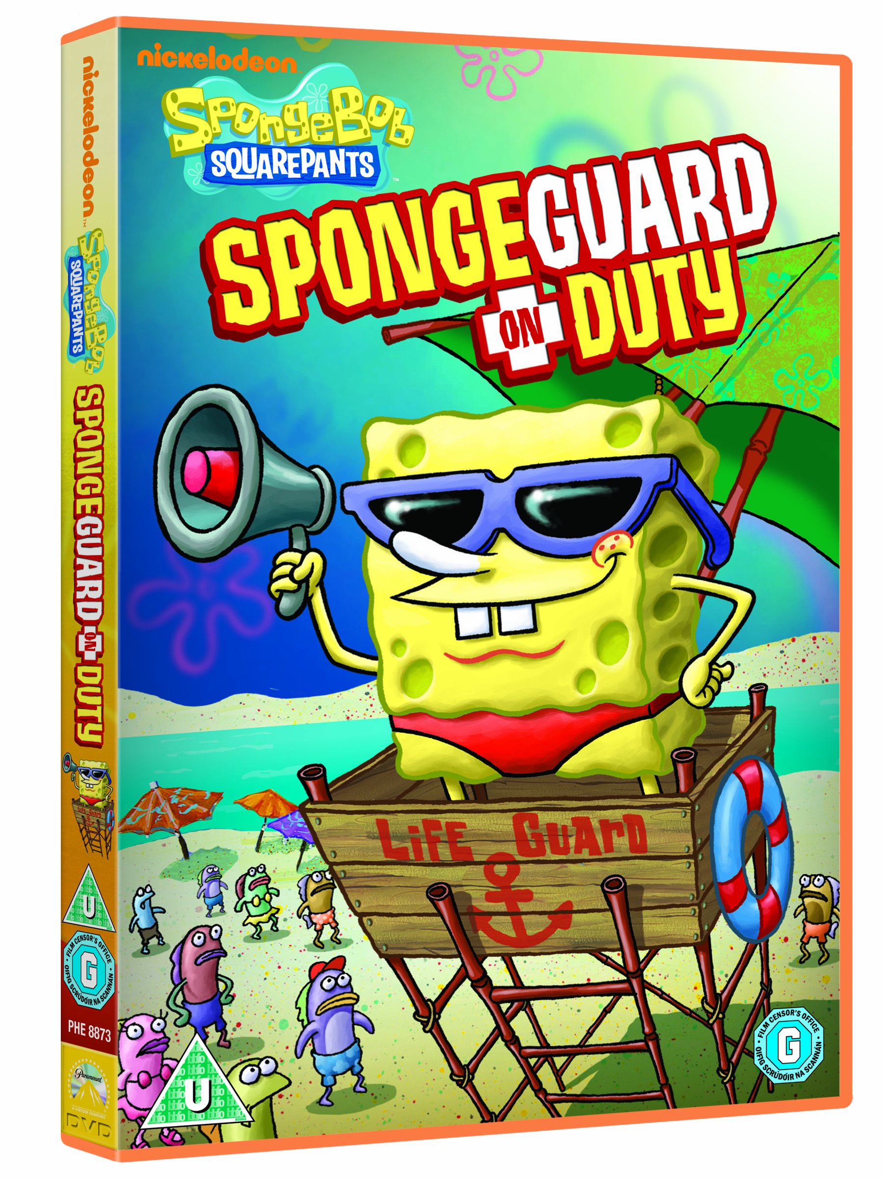 Spongebob Squarepants Spongeguard On Duty DVD - English Import - Perfect for Kids' Birthday Gifts and Family Movie Nights