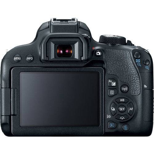 Canon EOS Rebel T5i / 800D, T7i 18MP Digital SLR Camera Body Only (Black) - Perfect for Travel Photography, Vlogging & Professional Shoots