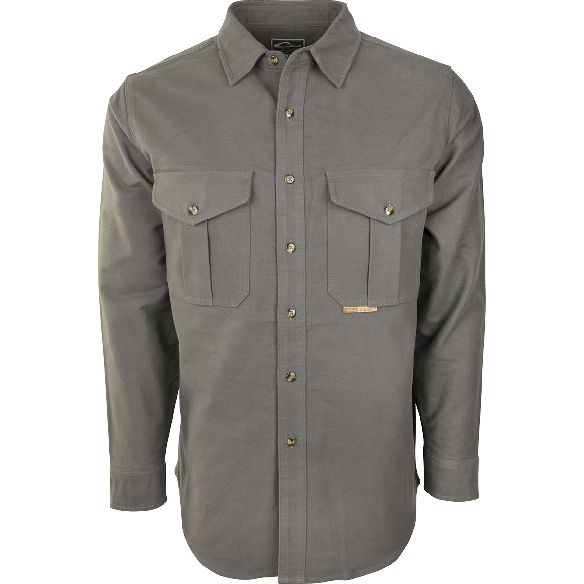 Classic Cotton Moleskin Shirt for Men - Soft & Durable Button-Down Casual Wear - Perfect for Office, Outdoors & Everyday Comfort