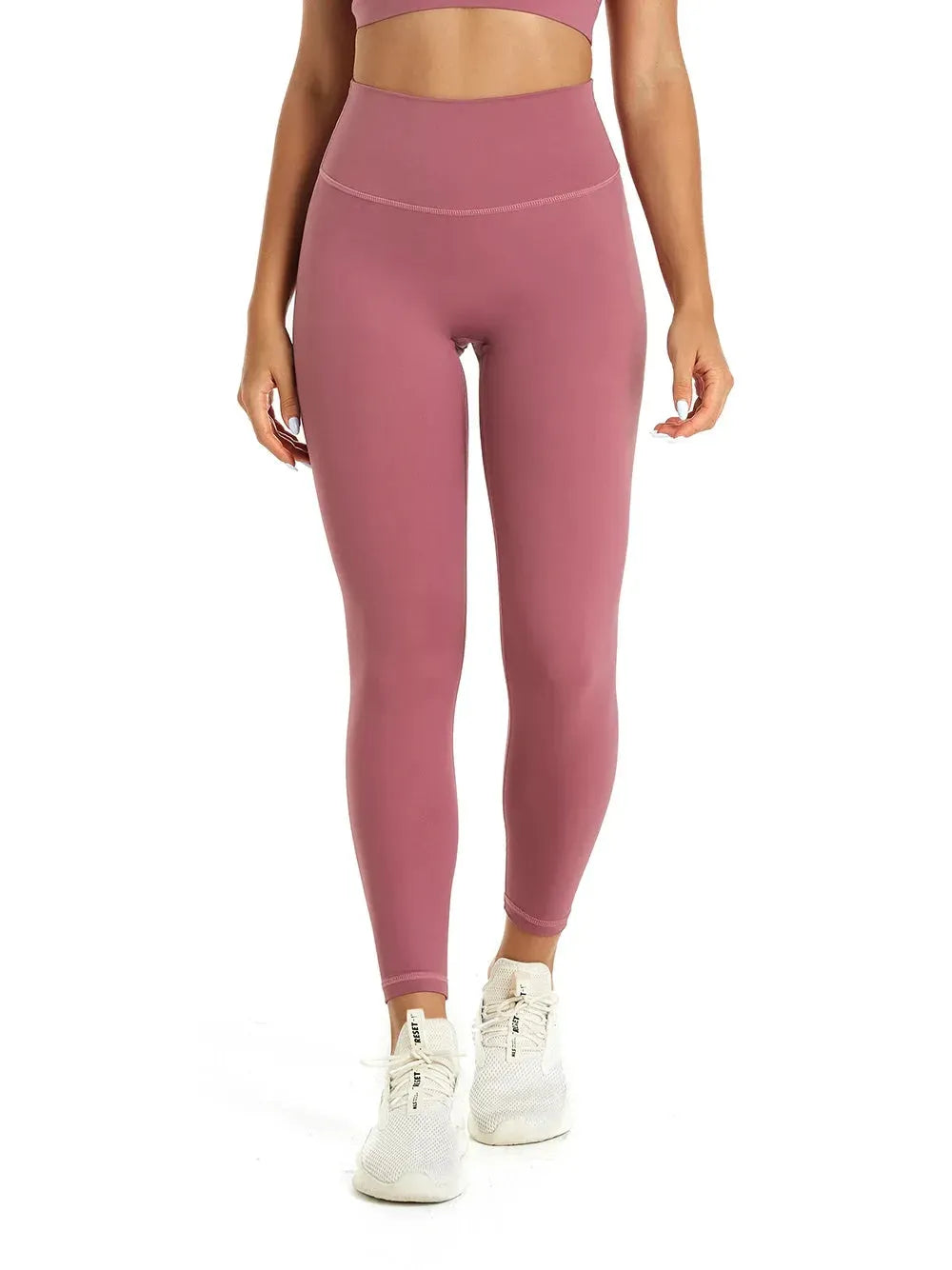 Nepoagym 25 Inch High Waisted Yoga Pants for Women - Buttery Soft Workout Leggings with No Front Seam & Curved Contour Design - Perfect for Yoga, Gym, Running & Lounge Wear