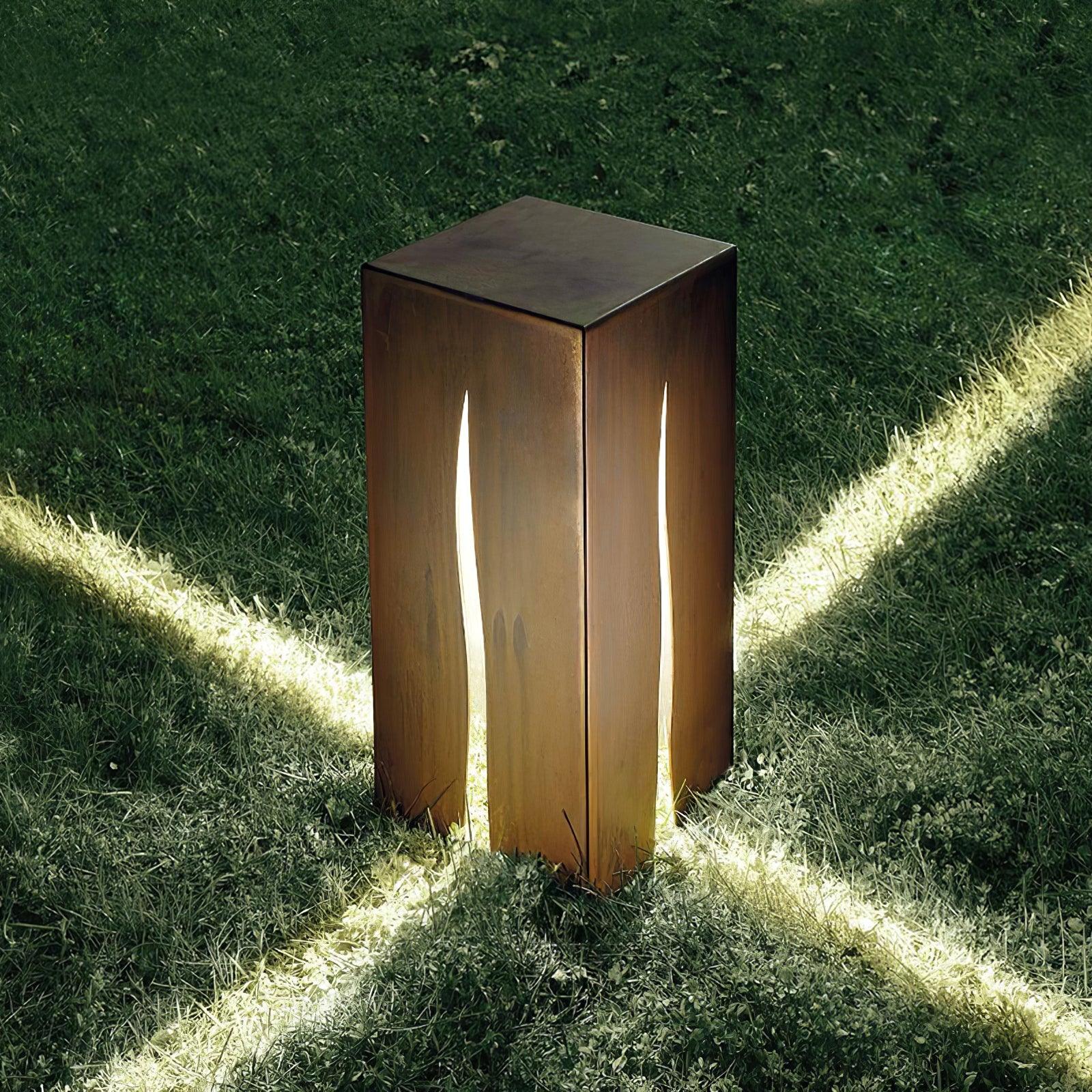 Crack Cube Outdoor Solar Lights - Waterproof LED Garden Lights for Pathway, Yard, Patio, and Landscape Decoration | Energy-Efficient Solar Powered Lighting for Outdoor Spaces