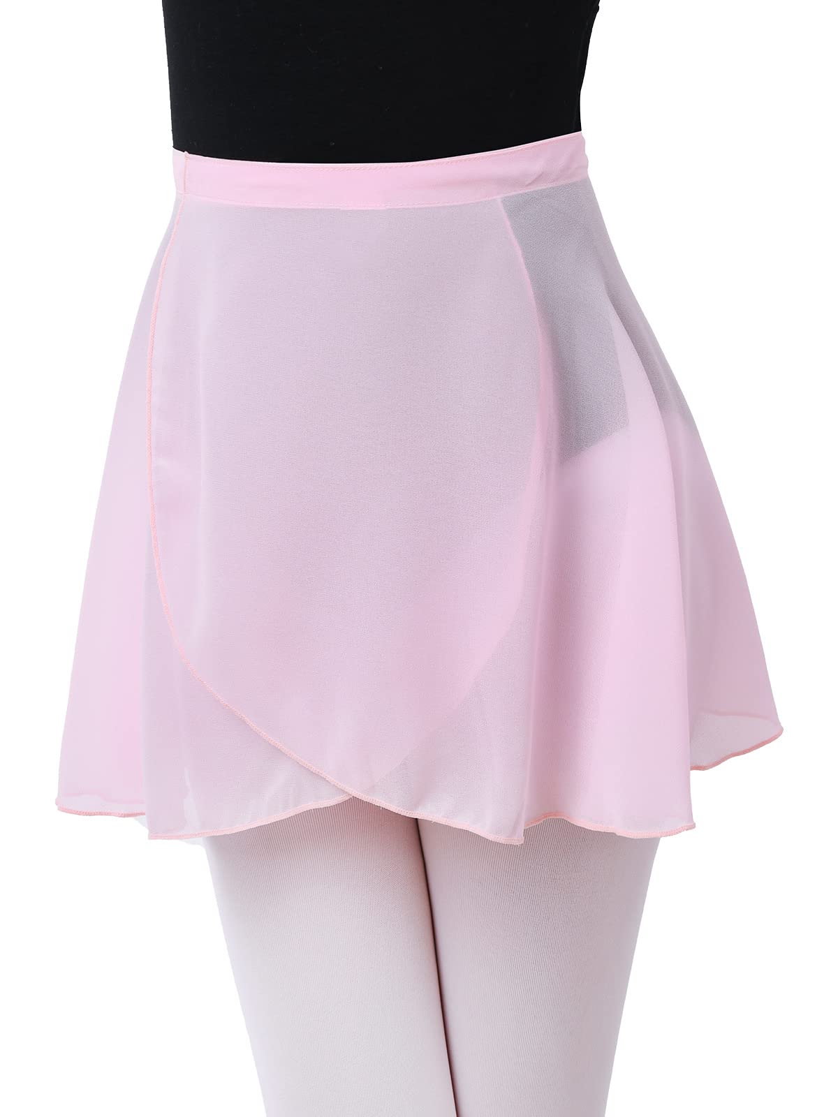 Tanzdunsje Ballet Dance Skirt - Adjustable Waist Wrap Chiffon Skirt for Girls & Women | Perfect for Ballet, Jazz, Contemporary Dance & Performance Costumes