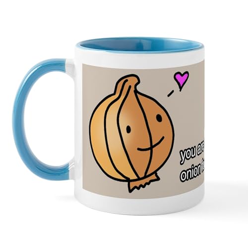 White/Blue Inside - Onion Love Mug