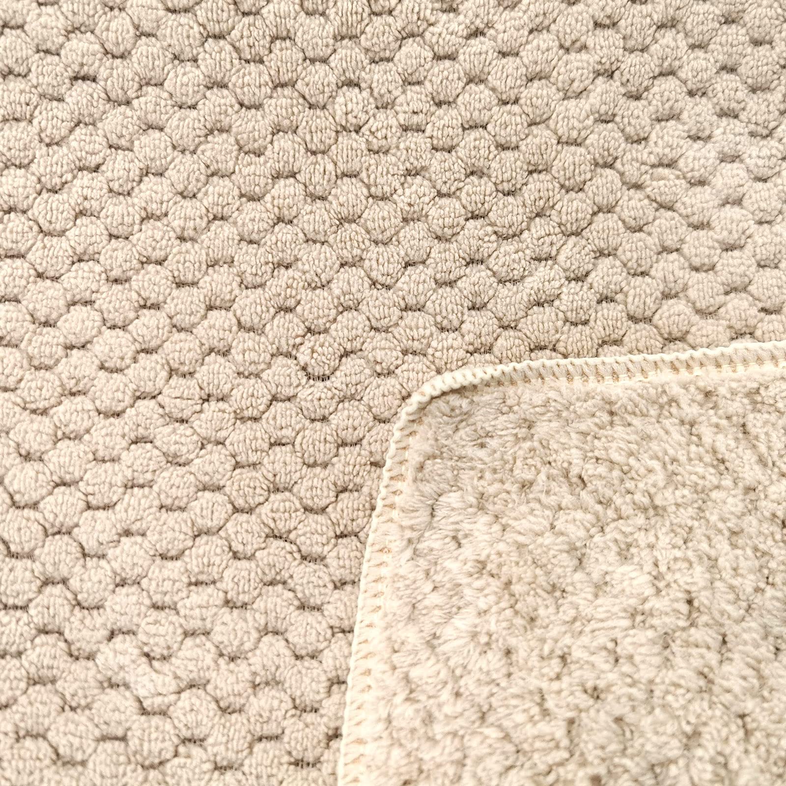 YTYC 39x78 Inch Oversized Bath Sheets - Luxury Super Soft Microfiber Towels (80% Polyester) for Adults - Highly Absorbent Extra Large Bath Towel Set (6 Piece, Beige) - Perfect for Spa, Hotel, and Home Bathroom Use