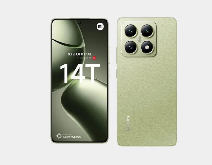 Xiaomi 14T 5G Smartphone 512GB ROM 12GB RAM Dual SIM GSM Unlocked Android Phone - Lemon Green | Fast Performance for Gaming, Streaming & Productivity