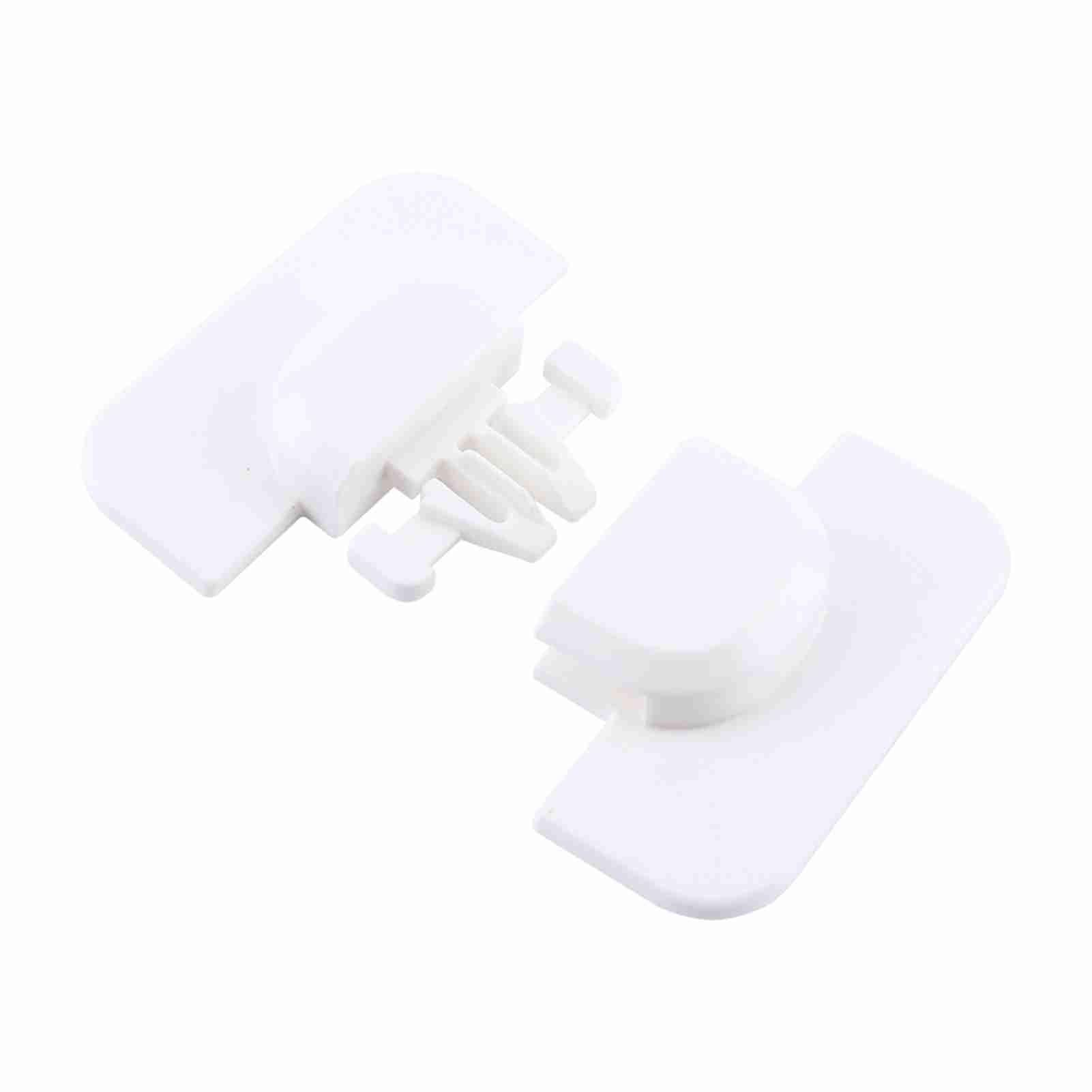 Child Safety Cabinet Lock - Adhesive Baby Proof Locks for Refrigerator, Freezer, Drawer & Cabinet - BPA-Free Plastic Latches for Home Use - Secure Kitchen, Bathroom & Nursery Areas