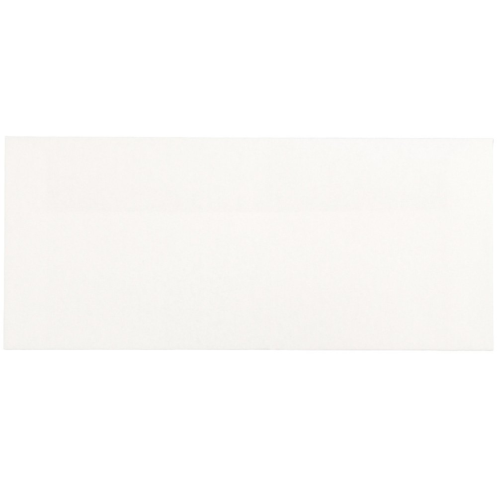 JAM PAPER 3 x 6 11/16 Business Money Envelopes - White - Pack of 1000 - Perfect for Cash Payments, Invoices, and Office Mailings