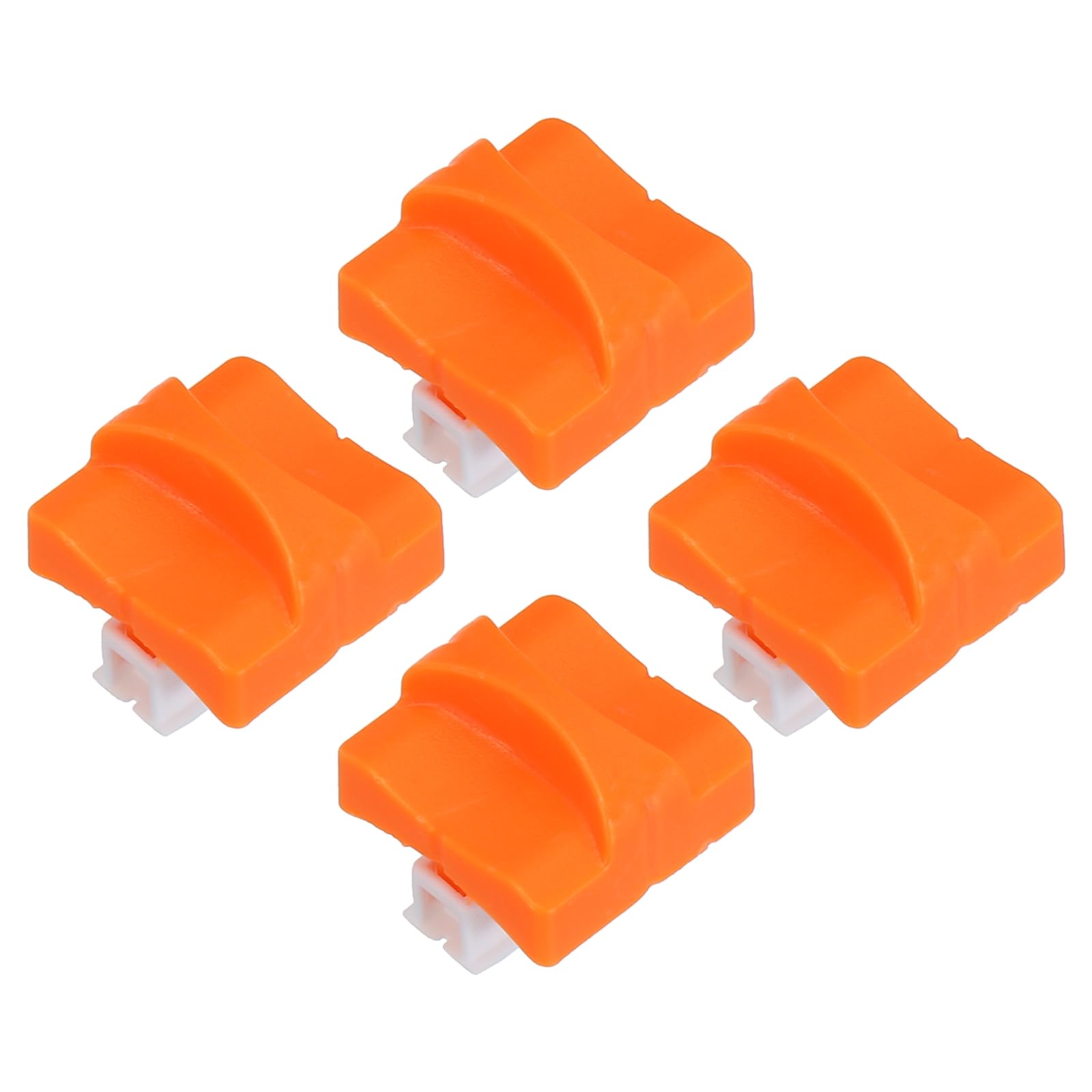 PATIKIL 4-Pack A4 Paper Cutter Replacement Blades - Orange Hidden Trimmer Blades for Craft Paper, Photo Cardstock & Scrapbooking | Perfect for DIY Projects, Office Use & Home Crafting
