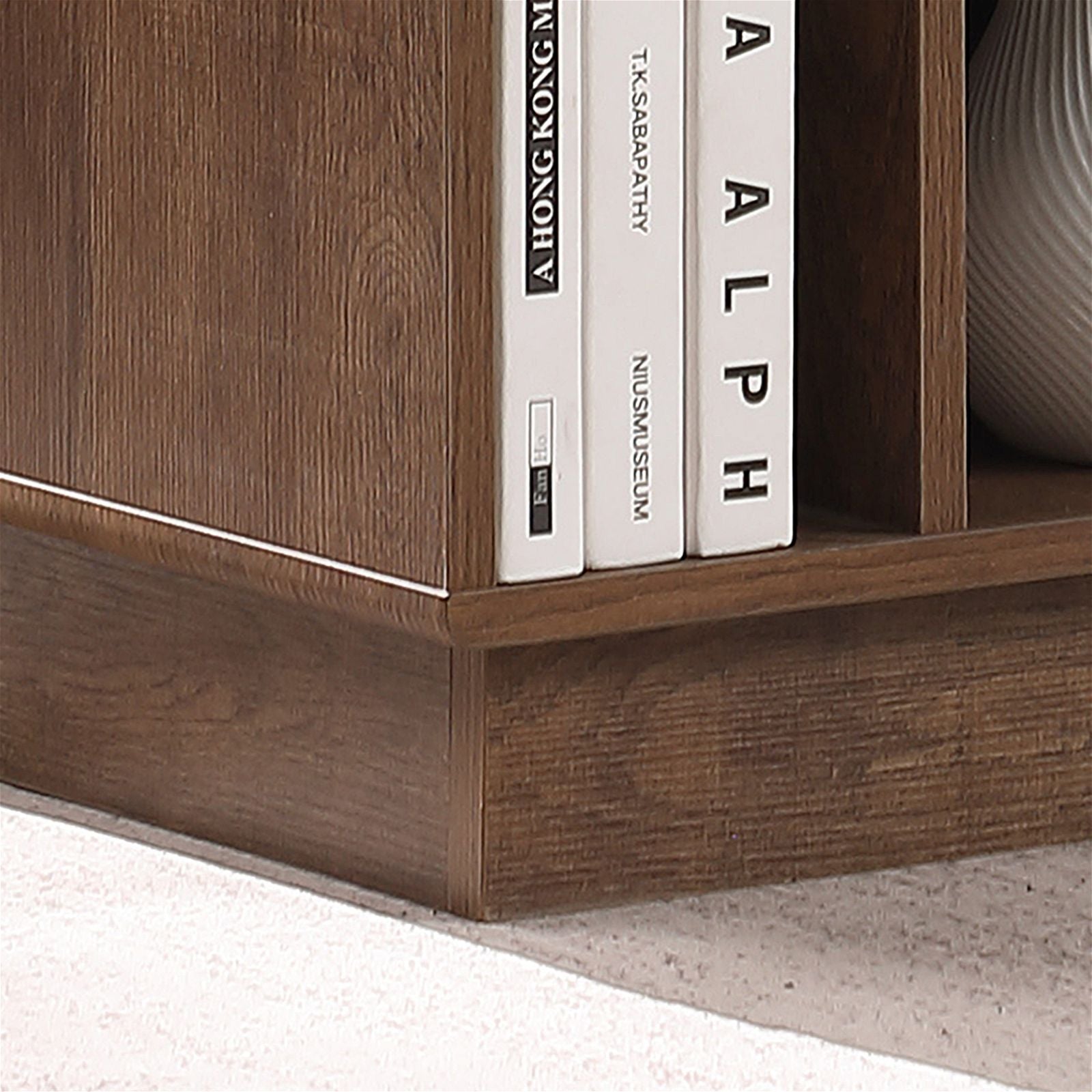 Tauris™ Encore Side Table in Dark Oak - Perfect for Living Room, Bedroom, or Office Decor