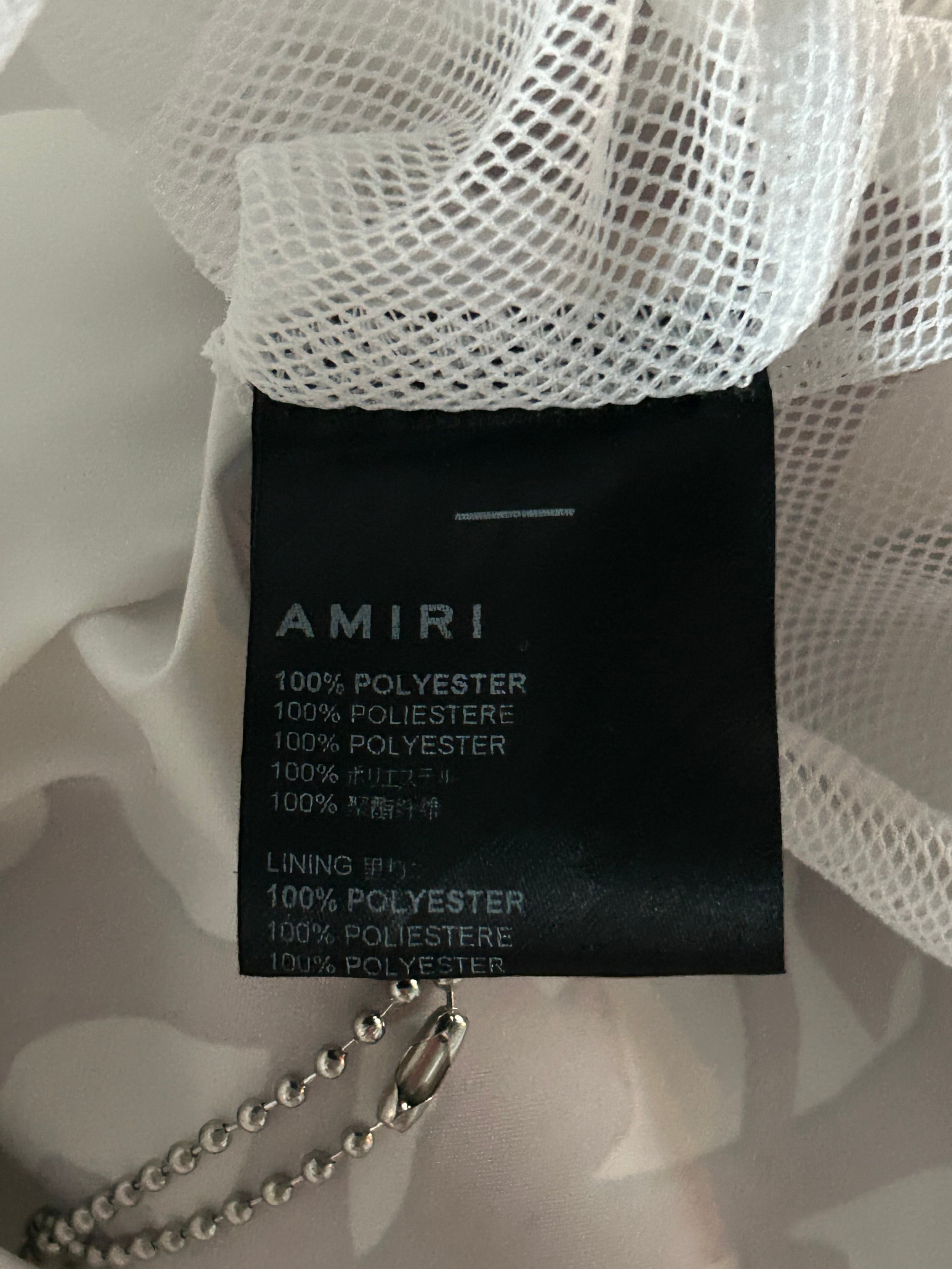 Amiri White & Red Bones Swim Shorts for Men - Stylish Beachwear for Summer Vacations & Pool Parties
