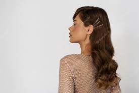 Delhi Real Human Hair Extensions - Brown Side Clip Hairpiece for Women | Perfect for College Students, Housewives & Actresses | Everyday Wear, Parties & Special Occasions