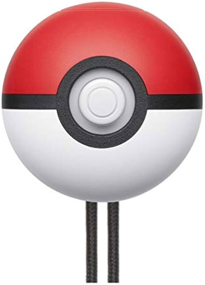 Used Poke Ball Plus Controller for Nintendo Switch - Wireless Motion Control Accessory for Pokemon Let's Go & Pokemon GO Games - Perfect for Catching Pokemon at Home or On-The-Go