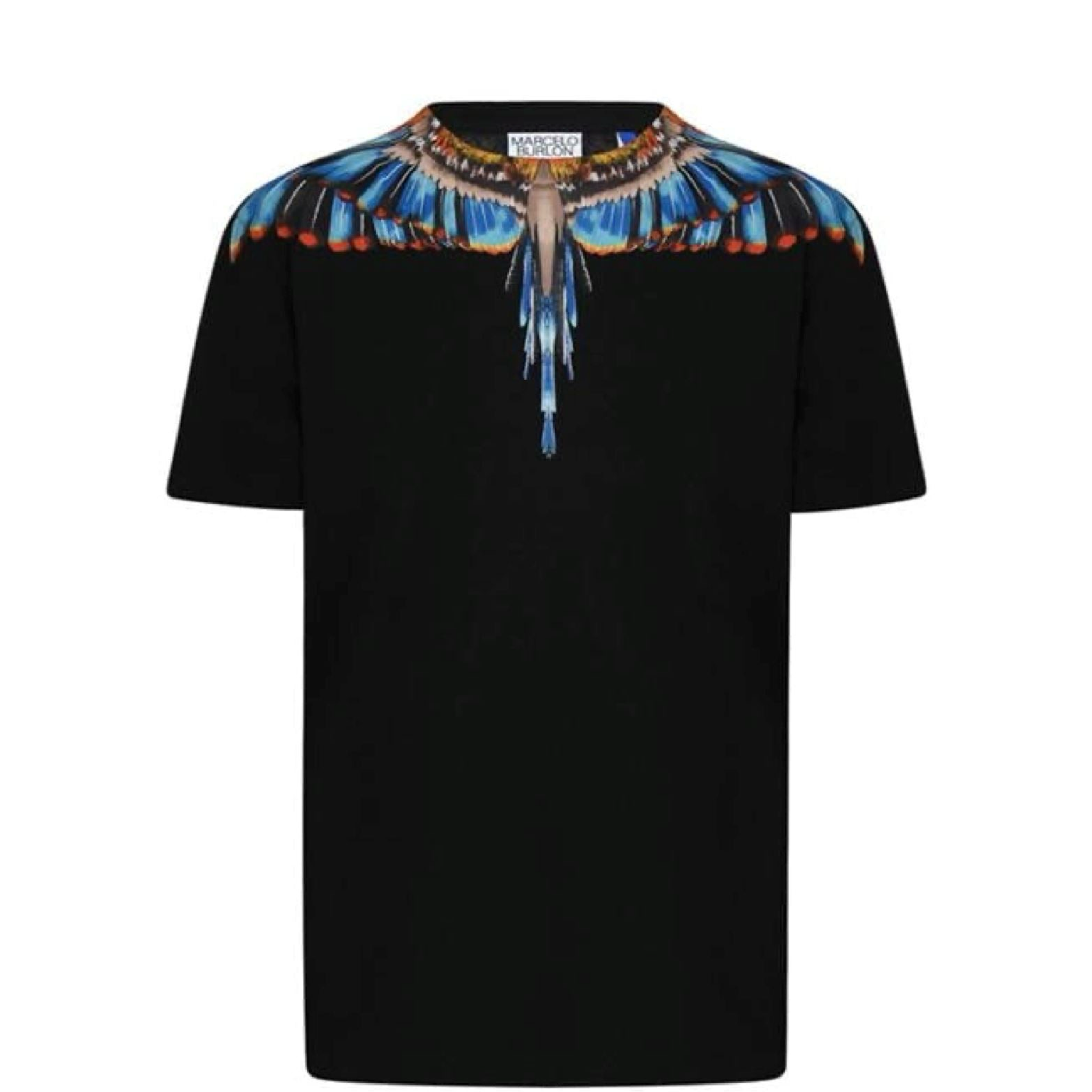 Marcelo Burlon Wings Graphic T-Shirt for Kids - Trendy Cotton Tee for Boys & Girls - Perfect for Casual Wear, School & Playdates