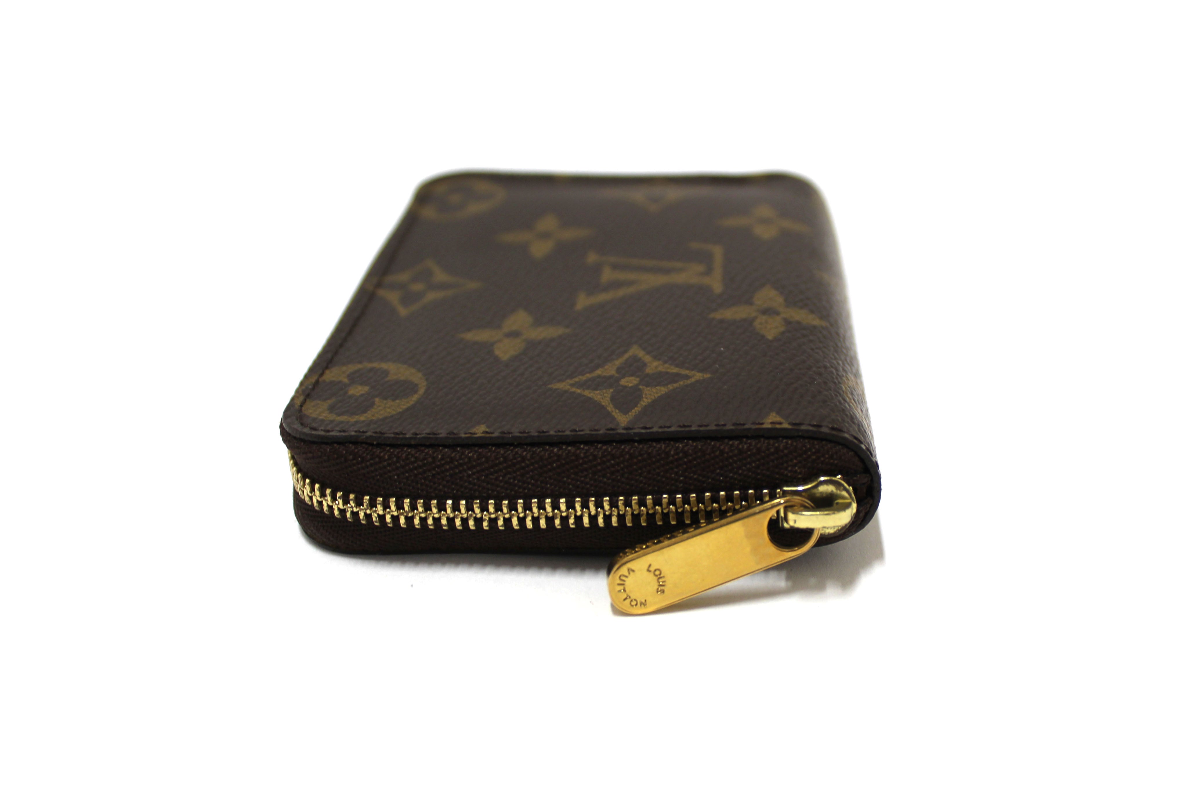 Authentic Louis Vuitton Monogram Zippy Coin Purse Wallet - Luxury Compact Card Holder for Women, Perfect for Everyday Use & Travel Essentials