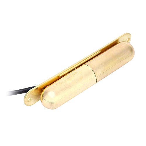 Single Coil Electric Guitar Pickup - Gold Lipstick Tube Pickup for ST Style Guitars | Perfect for Blues, Rock & Jazz Performances