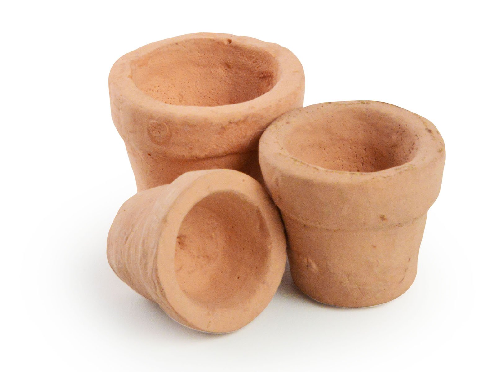 Miniature Fairy Garden Accessories Set of 3 - Whimsical Fairy Pots for Outdoor & Indoor Decor - Perfect for Fairy Gardens, Terrariums, and Home Décor