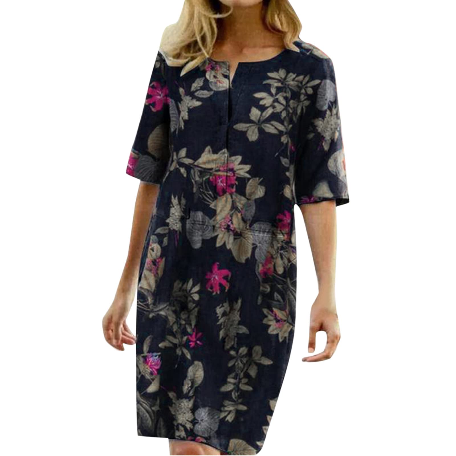 Women's Summer Dresses - Flowy Sun Dresses, Tank Sundresses & T-Shirt Dresses for Beach, Boho Style, Sleeveless Swimsuit Cover Ups | Perfect for Vacations, Pool Parties & Casual Outings