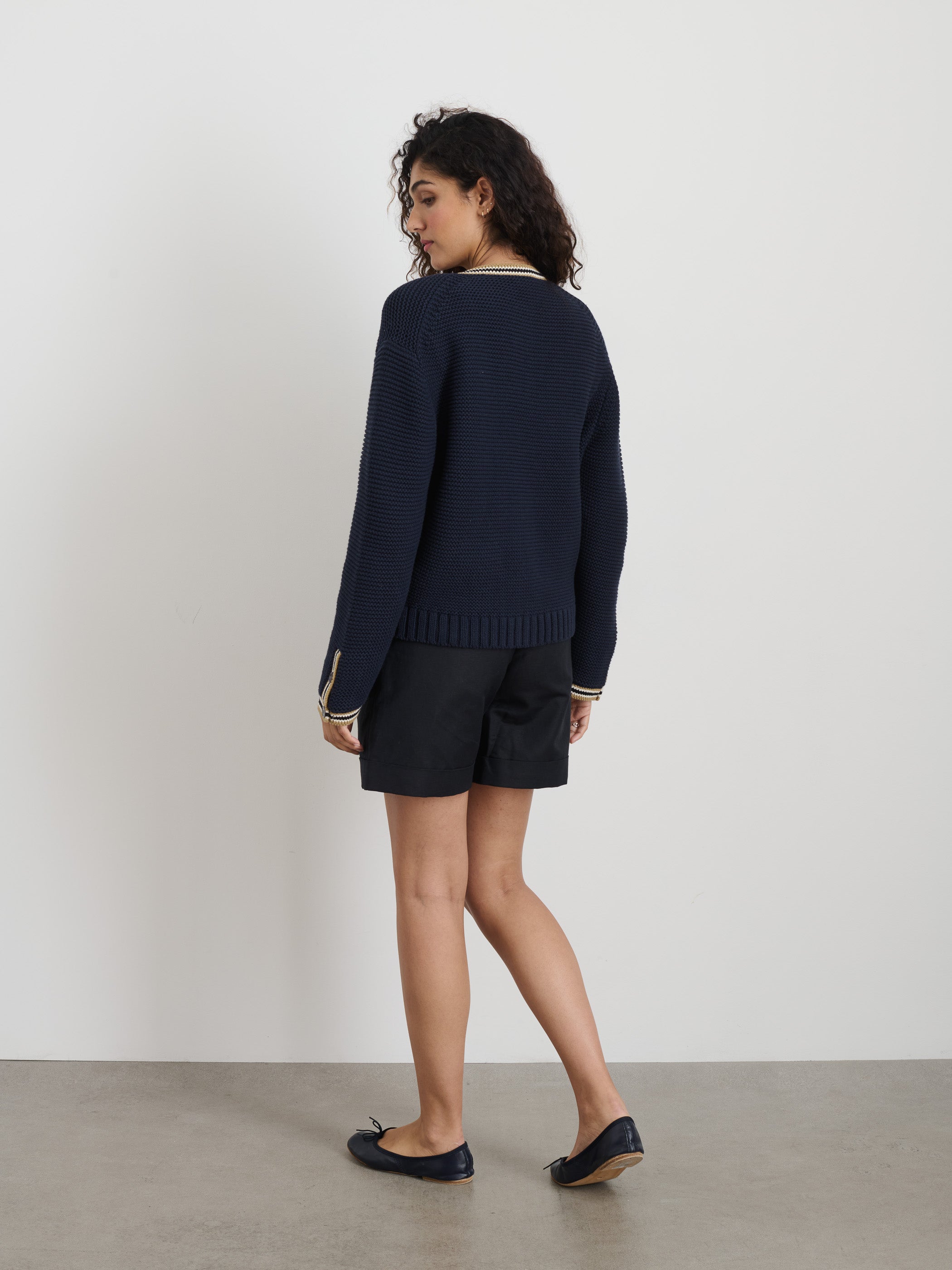 Emmy Cotton Sweater for Women - Soft & Comfortable Knit Pullover for Casual Wear, Office & Fall Outfits