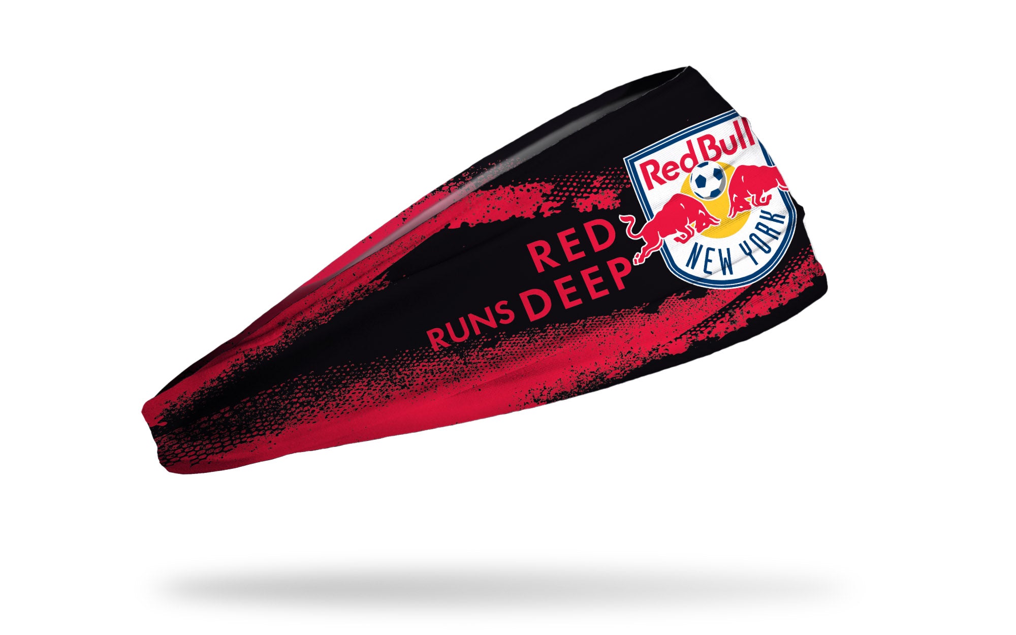 New York Red Bulls Rally Cry Big Bang Lite Headband - Adjustable Sports Headband for Running, Soccer & Workouts - Moisture Wicking & Comfortable for Men & Women