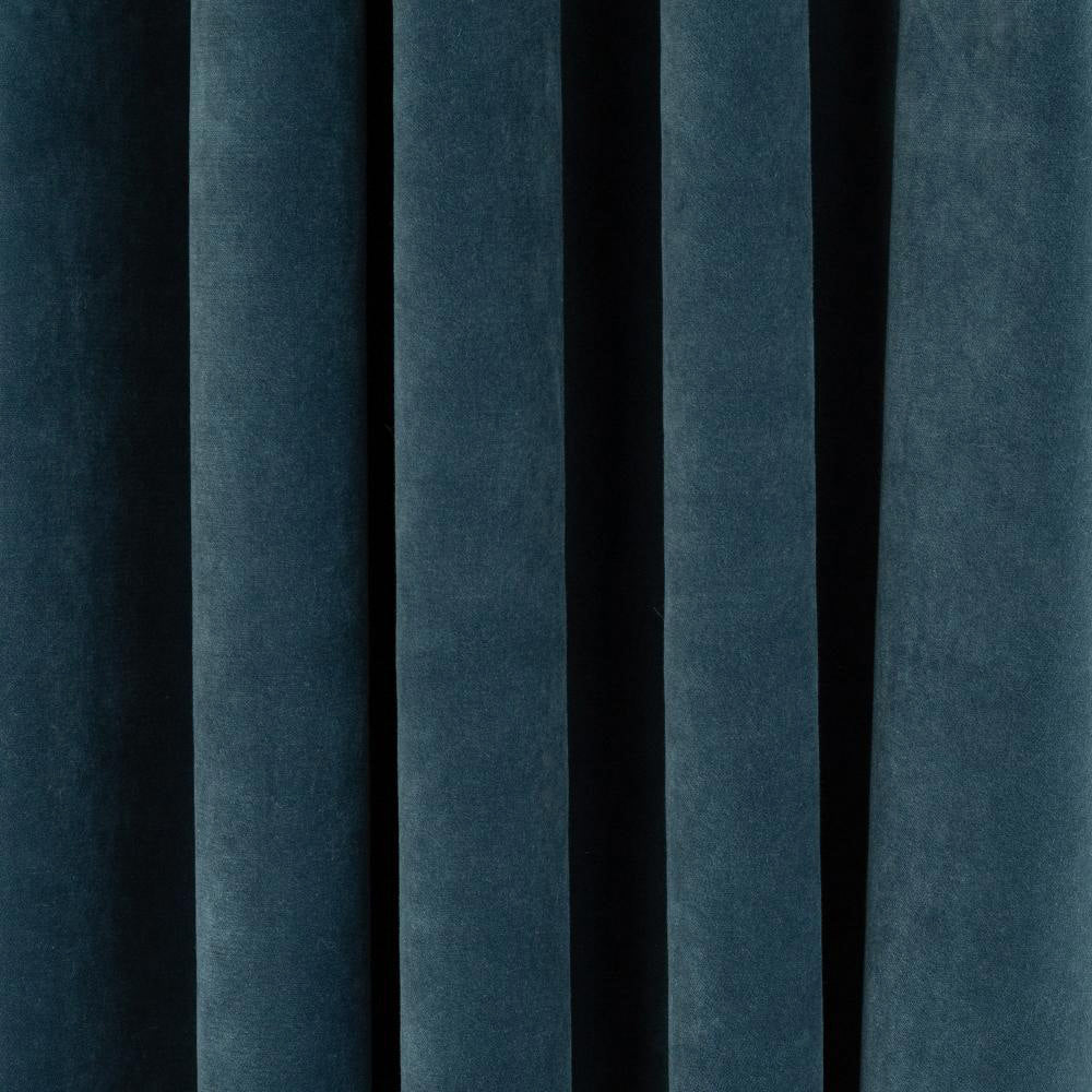 Luxury Mason Velvet Fabric - Lakeland Blue | Premium Upholstery & Home Decor Material for Sofas, Curtains & DIY Projects