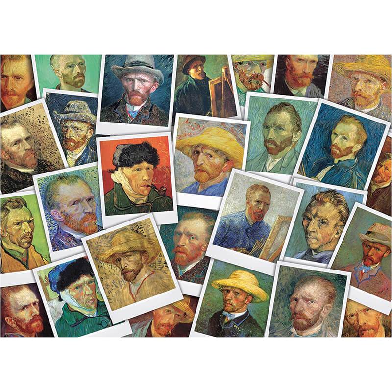 Van Gogh Selfies 1000-Piece Jigsaw Puzzle by Eurographics - Perfect for Adults, Family Game Night & Home Decor Art