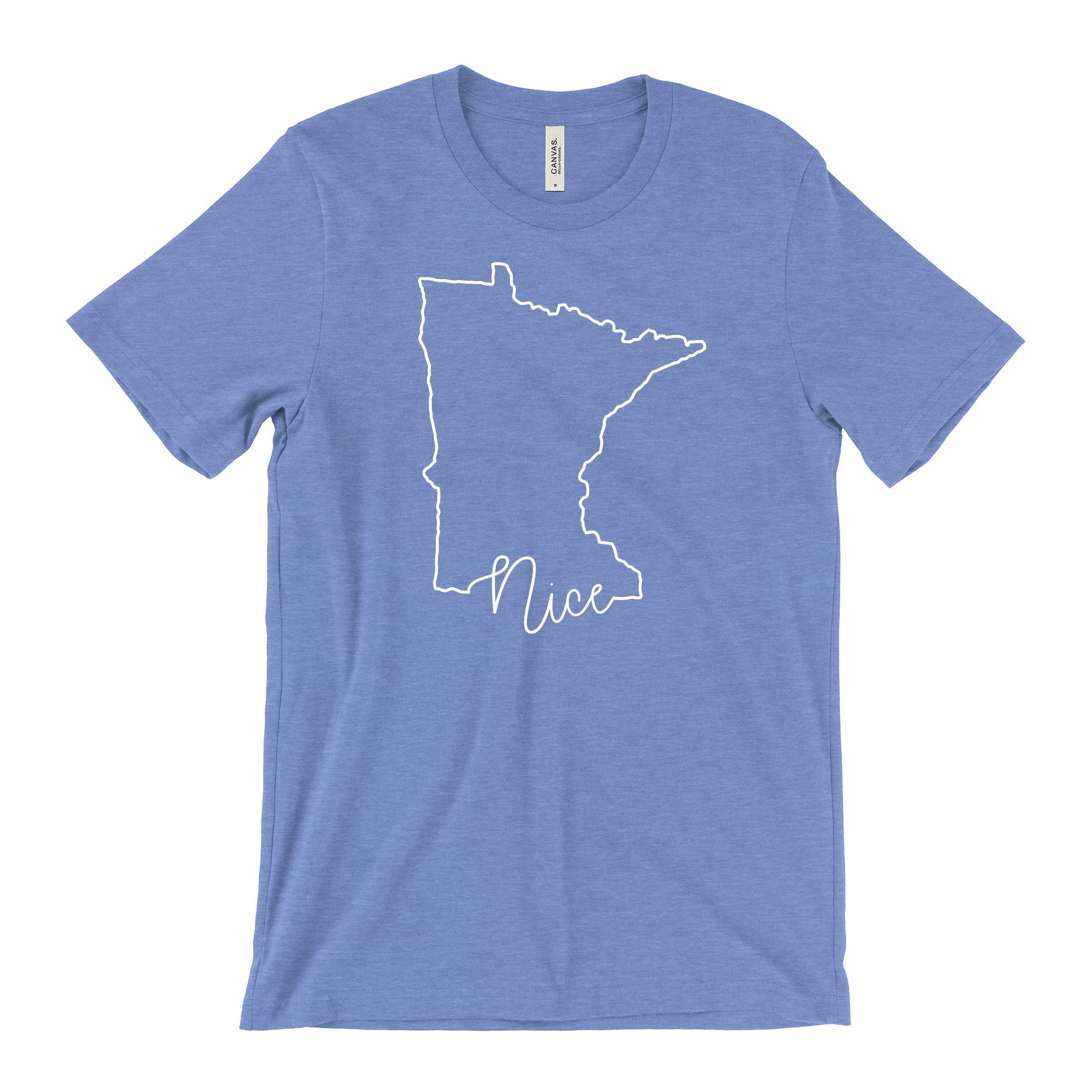 Minnesota Nice T-Shirt - Premium Cotton State Pride Shirt for Men & Women | Casual Wear, Travel & Gift Idea