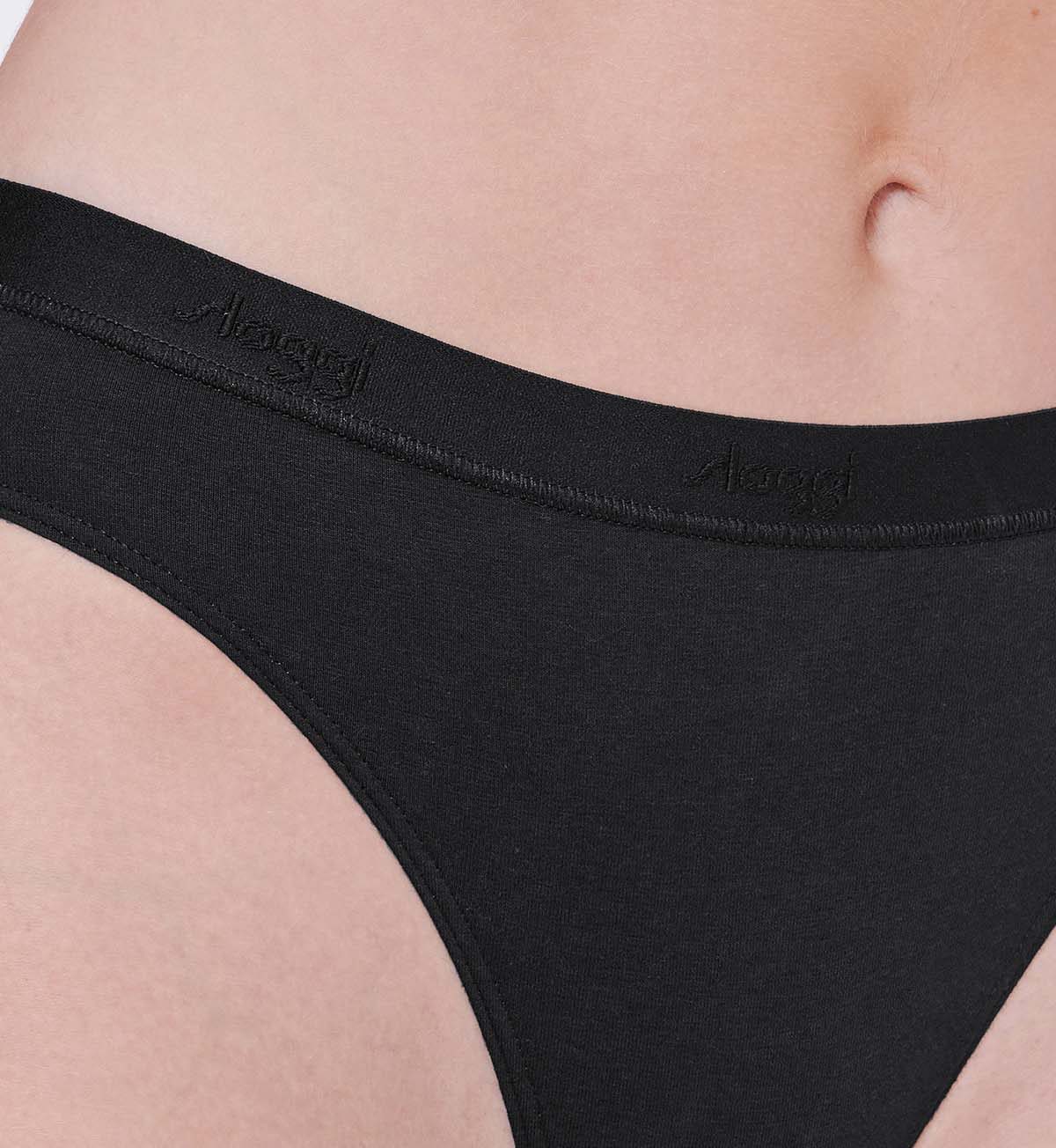 SLOGGI GO Casual High Leg Brief - Women's Comfortable Underwear for Everyday Wear - Perfect for Yoga, Workout & Lounge