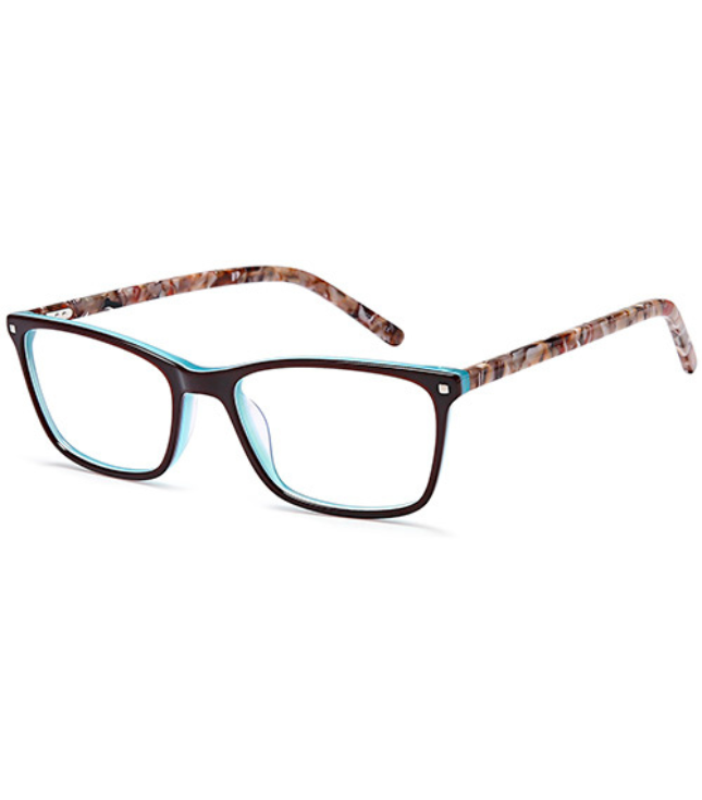 Brooklyn D176 Stylish Eyeglasses for Men & Women - Trendy Retro Frame Glasses for Reading, Fashion, and Everyday Use