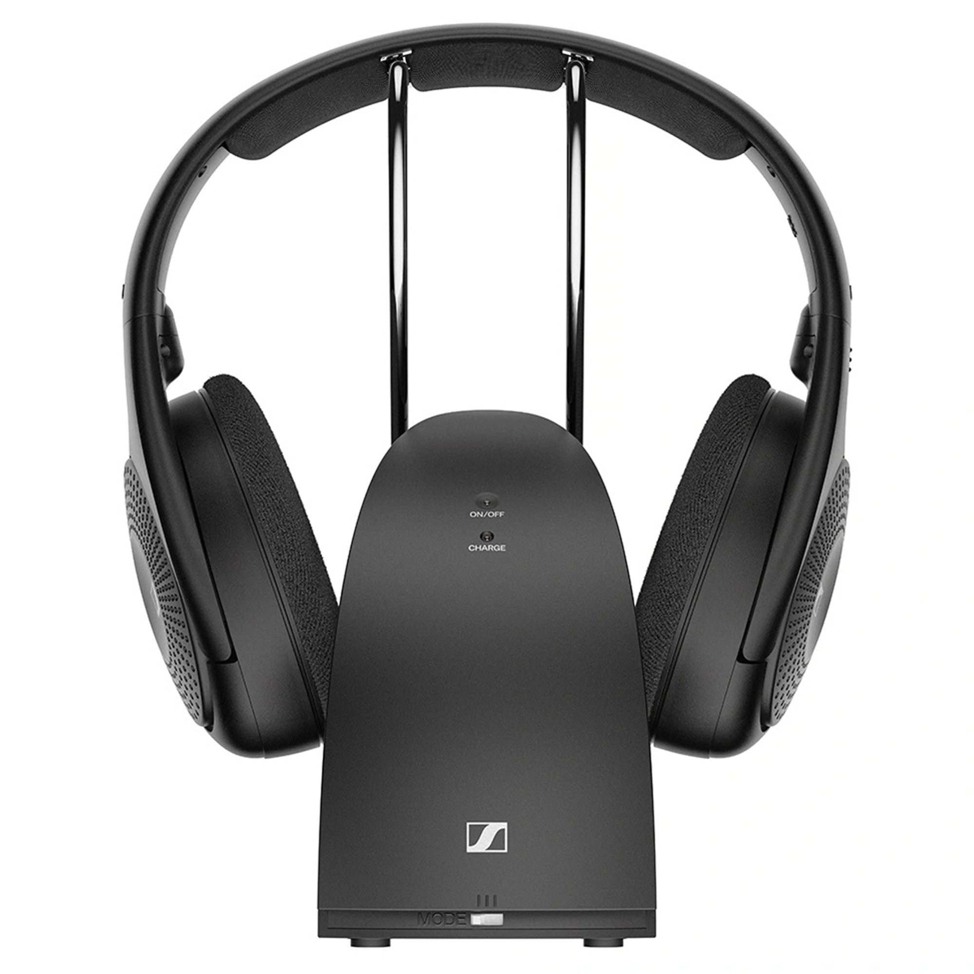 Sennheiser RS120 Open Back Wireless Headphones - Over-Ear Wireless Headset with RF Technology for TV, Music & Home Entertainment