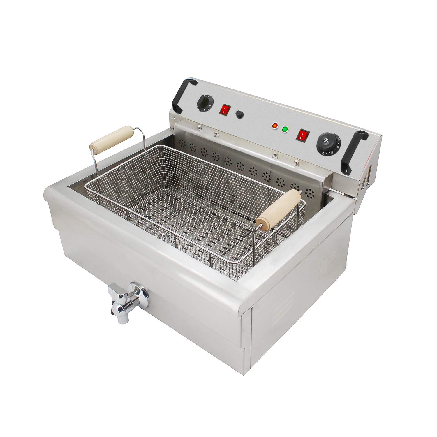 ALDKitchen 3-Hole Churro Maker Machine with L-Shape Stand | Manual Churro Press & Cutter | Stainless Steel Churro Maker Kit (Includes 30L Fryer) | Perfect for Home Baking, Party Snacks & Street Food Business