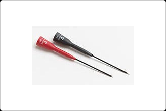 Fluke Extended Fine Point Tip Adapter Set (Red & Black) - Model 2742690 | Precision Electrical Testing Tools for HVAC, Automotive & Industrial Applications