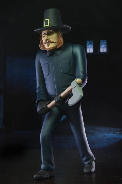 Thanksgiving Toony Terrors John Carver - Horror Collectible Figure for Halloween Decor & Movie Fan Gifts