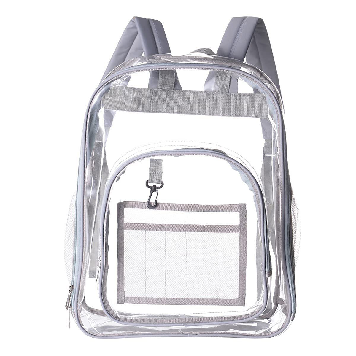 LIK EPOCH Clear Backpack - Heavy Duty PVC Transparent Backpack, Waterproof & Durable for School, Work, Travel, and Stadium Security Events