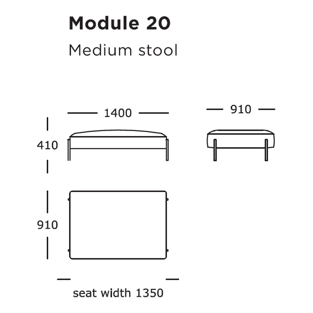 Modular Sofa Set - 17 & 21 Piece Configurable Sectional Couch for Living Room, Lounge & Home Theater Seating - Modern Comfortable Furniture for Apartments & Open Spaces