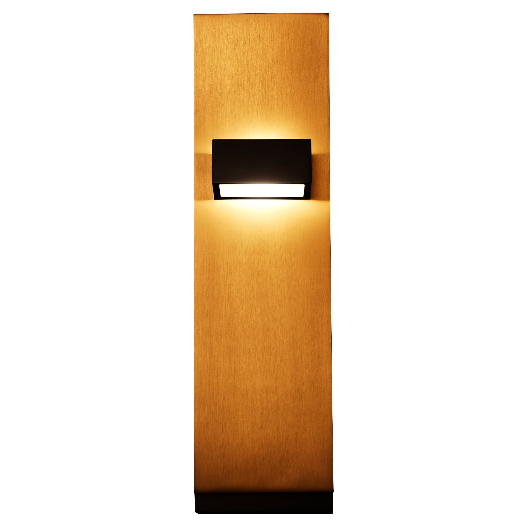 Dario 3 400 1540 Wall Light Fixture - Black & Aged Brass Finish | Modern Sconce Lighting for Living Room, Bedroom, or Hallway | Indoor Wall Mounted Lamp