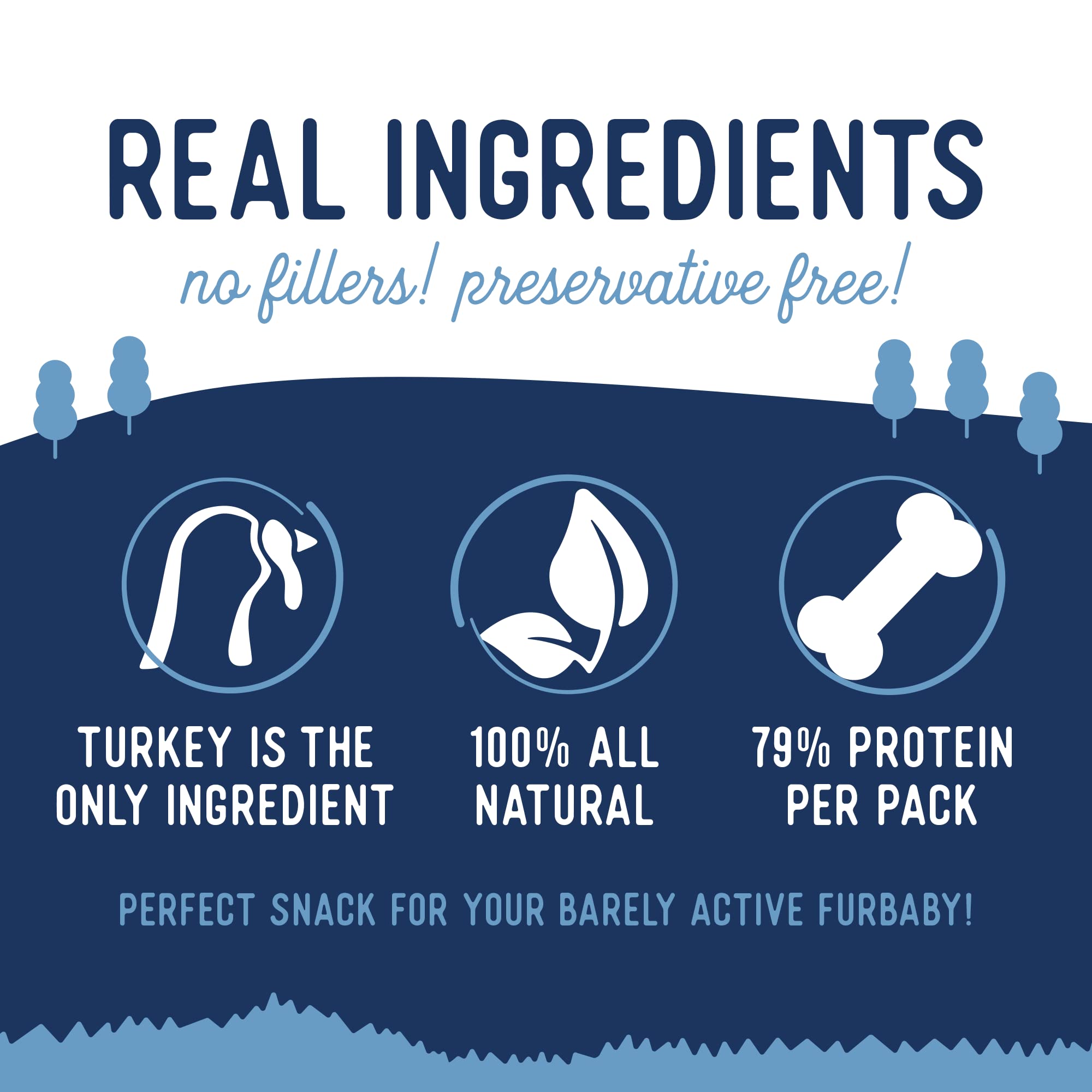Beg & Barker Turkey Jerky for Dogs - 4oz Natural Grain-Free Dog Treats, High Protein Training Snacks, USA Made, Diabetic & Sugar-Free - Perfect for Reward Training, Travel & Outdoor Adventures