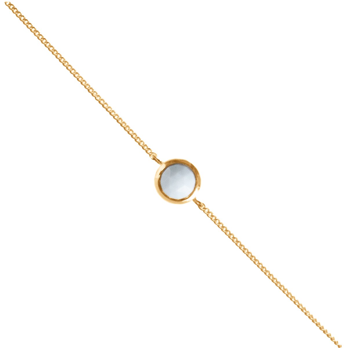 Dainty Legacy Bracelet with Arctic Blue Opal - Elegant Jewelry for Women, Perfect for Weddings, Parties & Everyday Wear