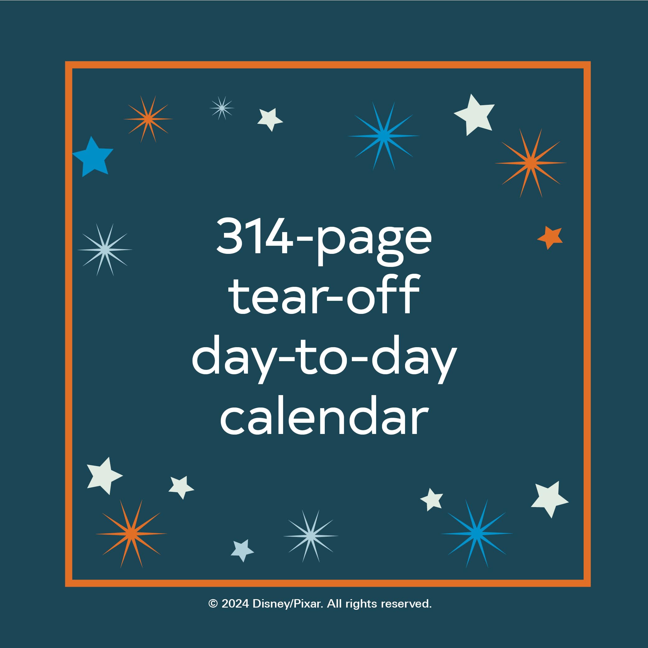 Disney A Year of Animation 2025 Daily Wall Calendar - Fun Disney Character Pages for Each Day | Perfect for Office, Home Desk & Gift for Disney Fans