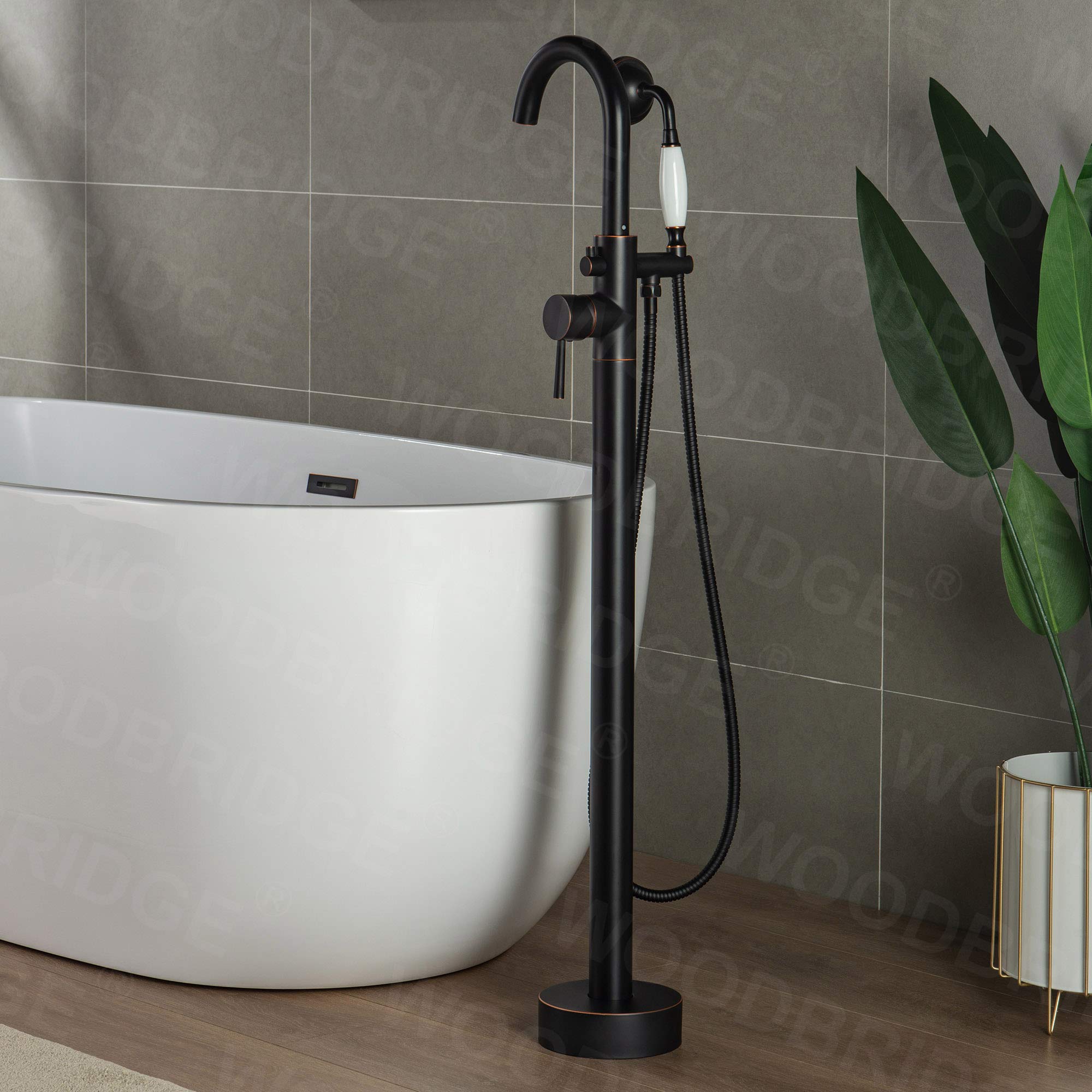WOODBRIDGE F0010ORBVT Oil-Rubbed Bronze Bathroom Faucet - 10 3/4