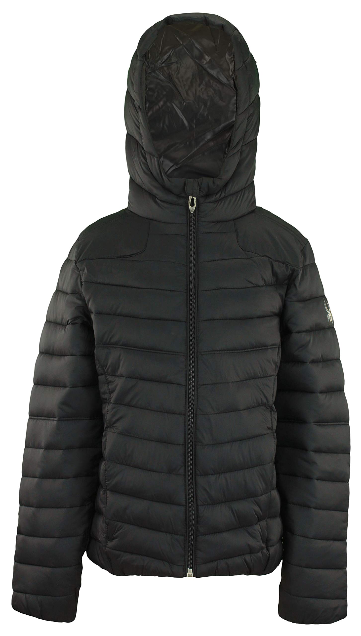 Spyder Girls' Puffer Jacket - Warm Winter Coat for Kids & Teens - Lightweight Waterproof Outerwear for Skiing, Snowboarding & Outdoor Activities