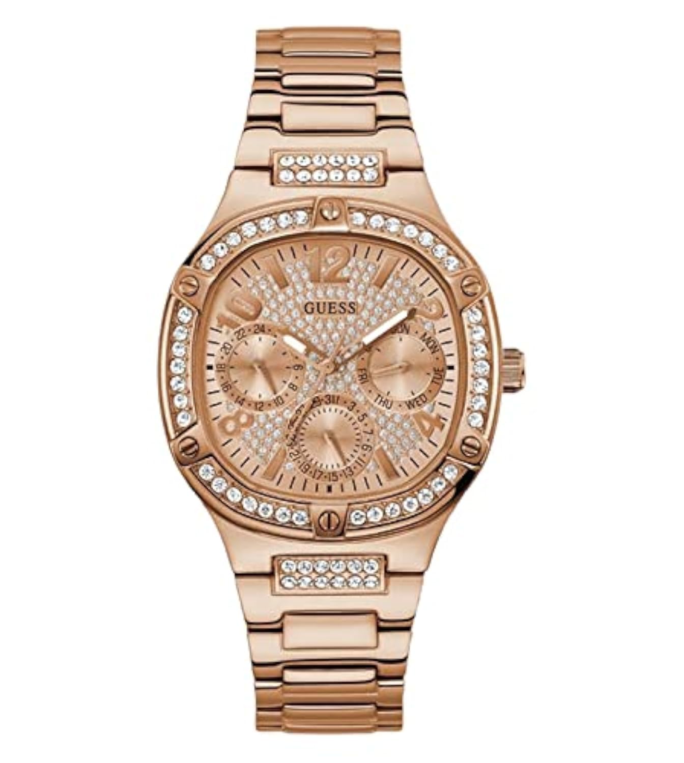 GUESS Women's 40mm Fashion Watch - Stylish Analog Wristwatch for Everyday Wear, Office & Casual Outfits