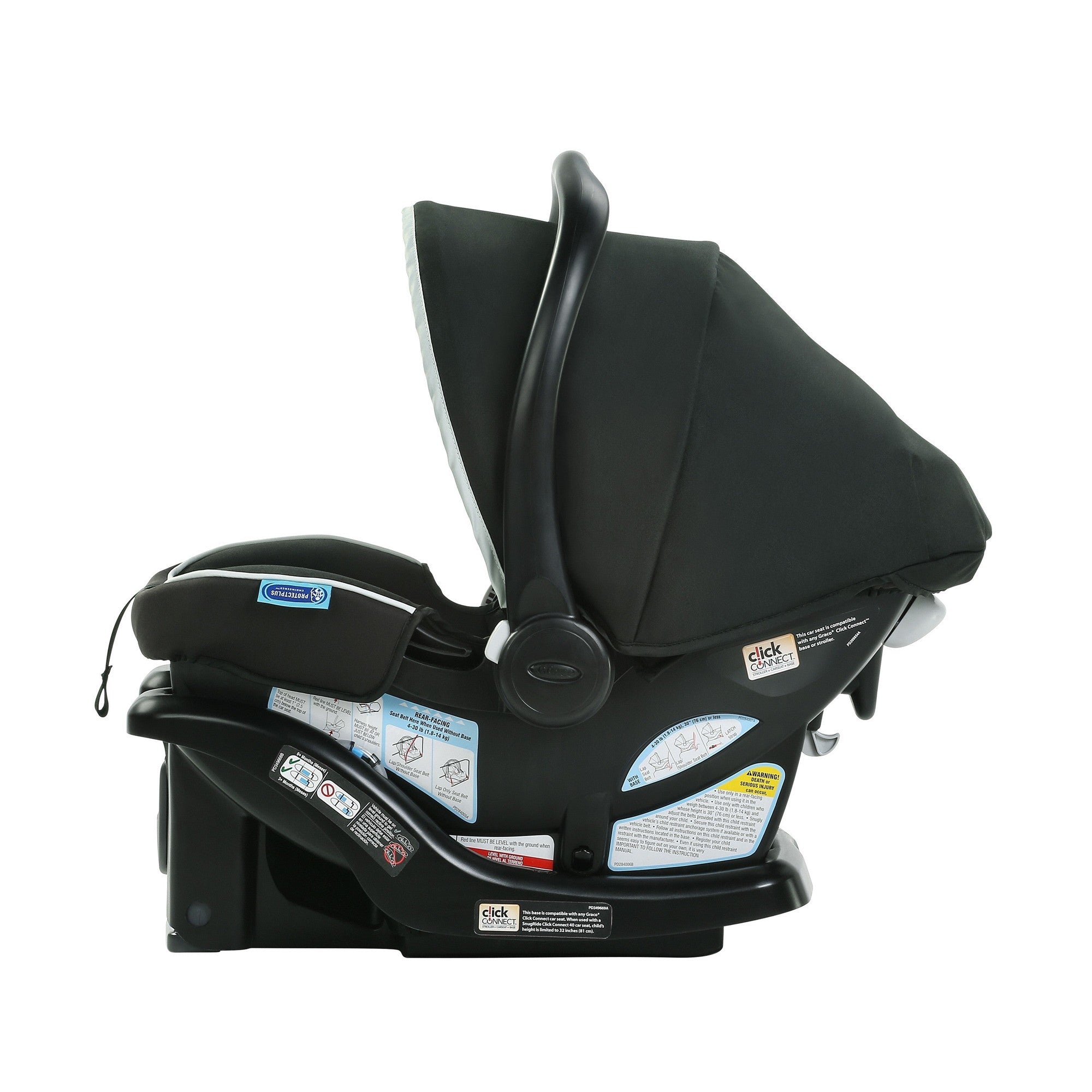 Graco SnugRide 35 Lite LX Infant Car Seat - Lightweight & Safe Baby Carrier for Newborns 4-35 lbs | Easy Installation for Cars, Travel & Daily Use