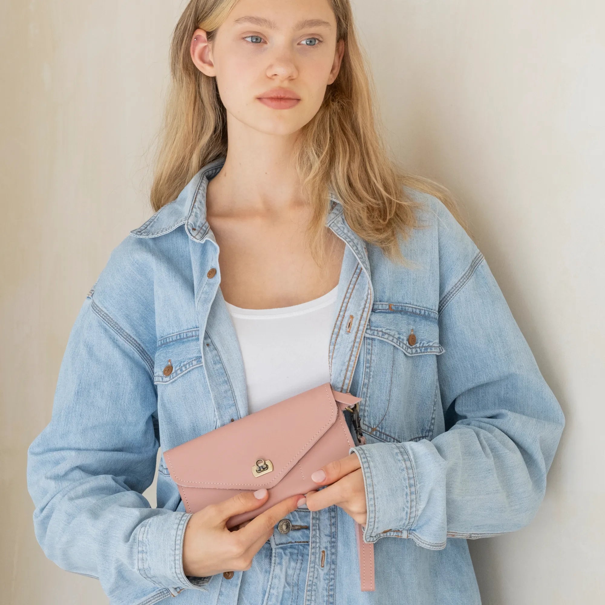Genuine Leather Wristlet Wallet for Women - Slim RFID Blocking Card Holder with Wrist Strap - Perfect for Travel, Shopping & Everyday Use