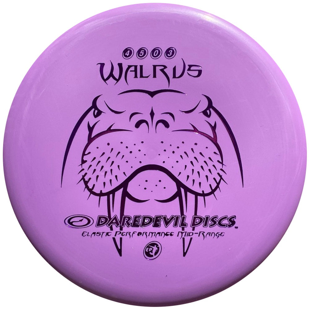 Daredevil Disc Golf Walrus (EP) Mid Range Disc - Perfect for Precision Throws and Mid-Range Gameplay