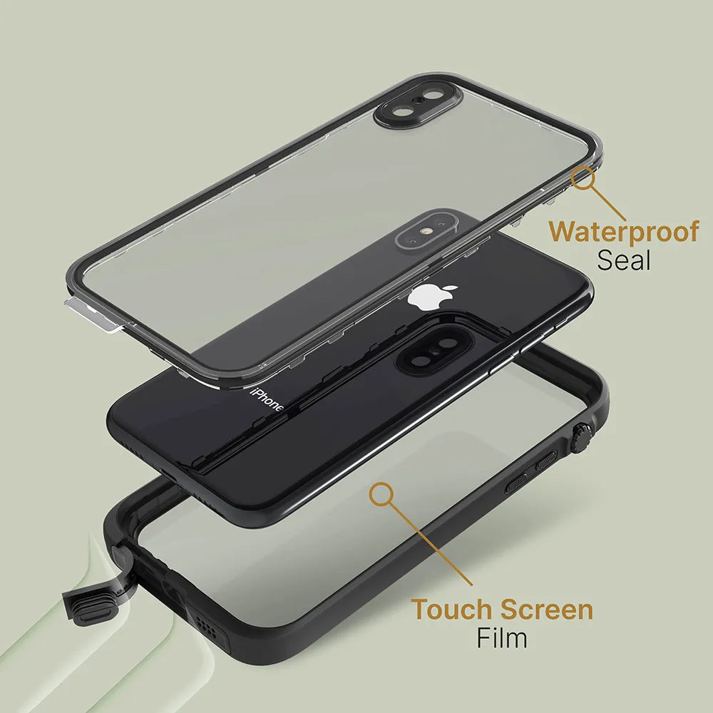 iPhone XS Waterproof Case - Shockproof & Dustproof Protection for Swimming, Snorkeling & Outdoor Activities