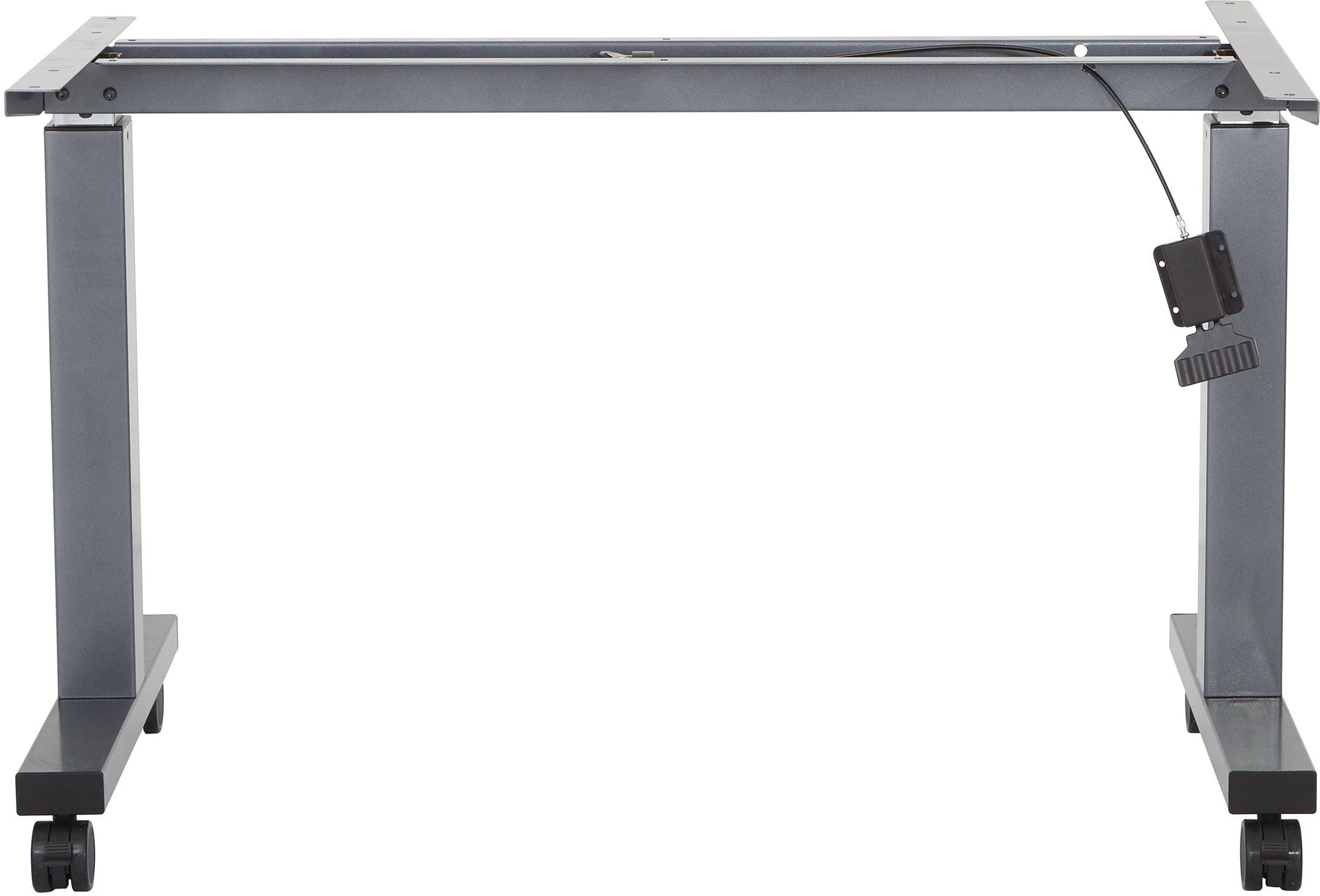 Height Adjustable Table Base [HB602] - Office Star Frame for Standing & Sitting Desks - Perfect for Home Office, Workspace & Ergonomic Setup