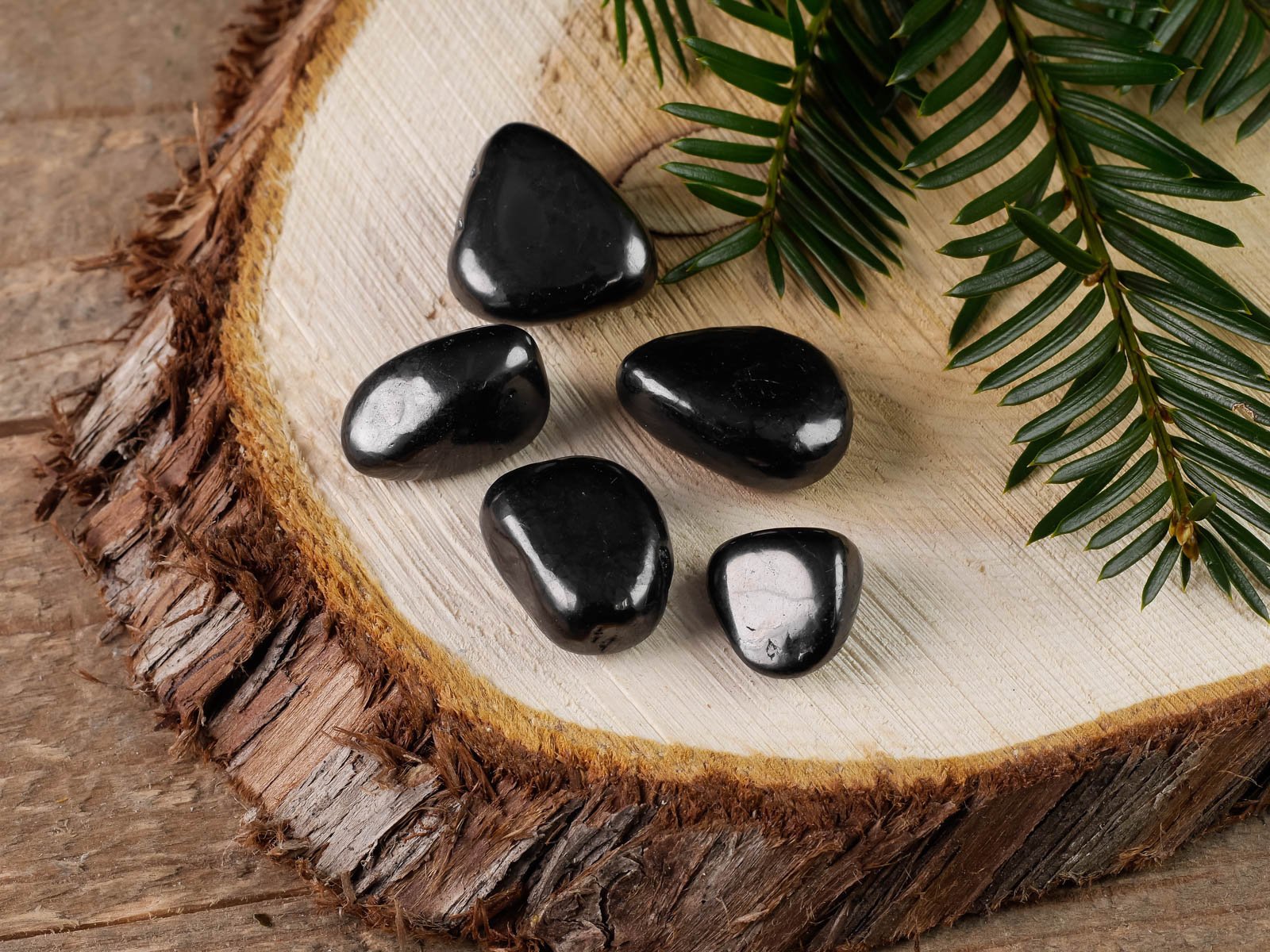 Natural Hematite Tumbled Stones - Mini Polished Healing Crystals for Self Care, Meditation & Energy Balancing | Perfect for Home Decor, Jewelry Making & Spiritual Healing