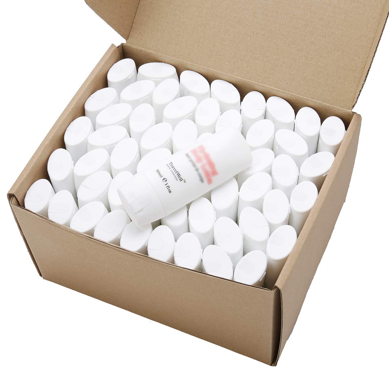 Individually Wrapped Travel Size Body Wash 1.0 Fl Oz (30ml) - 200 Bottles per Box | Hotel Guest Amenities & Toiletries | Perfect for Hotels, Spas, Gyms, and Travel Essentials