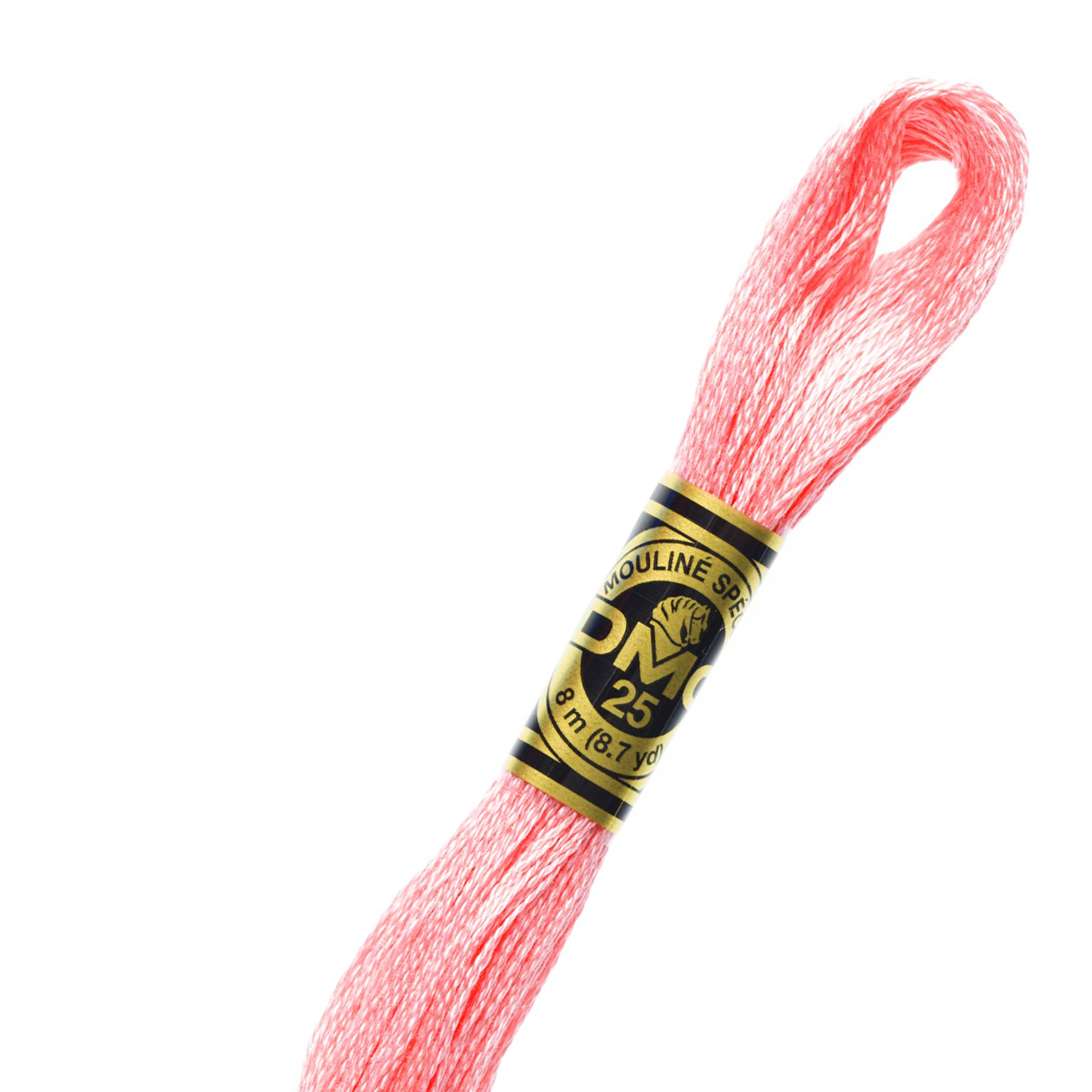 DMC 894 100% Cotton Embroidery Floss - 6 Stranded Skein for Hand Embroidery, Cross Stitch & Needlework - Perfect for DIY Crafts, Scrapbooking & Fabric Projects