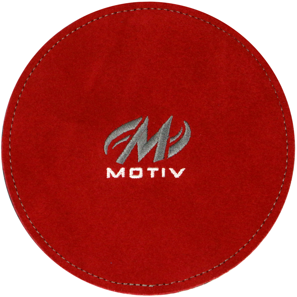 Motiv Disk Shammy Red - Premium Microfiber Bowling Towel for Enhanced Grip & Performance - Perfect for Bowling Enthusiasts & Pro Players